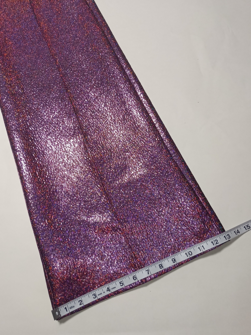 Antonio Melani X The Nat Note Sita Pink Holographic Jacquard Wide-Leg Pants Sz 0 - Picture 10 of 16